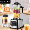 Blenders Smoothie Blender Maker, miscelatori potenti da 6000w, frullatore da cucina, frullatore di cotta per il ghiaccio per frullati/frullati/ghiaccio/zuppa/noce