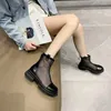 Boots 2024 Super High Heel Fashion Net vrouwen kudde platform ritssluiting voor veer zomer dikke ronde teen