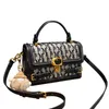 Ellovado Tideway Crossbody Bag dla kobiet haft haftowa o wysokiej konsystencji torebki torebki Has