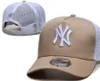 Ballkappen 2023-24 New York''yankees''unisex Fashion World Series Baseball Cap la Mesh Snapback Hut Frauen Sonnenhut Bone Gorras Stickereien Anpassungsgröße Cap Großhandel A1