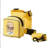 Bags Pet Dog Backpack Towing Rope Small and Mediumsized Dog Chest Strap Walking Dog and Cat Rope Little Bear Rabbit Dinosaur Bag