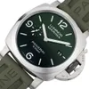 Роскошные часы Replicas Panerei Автоматические хронографские наручные часы Officine Panerai Luminorss Marina Esteel Verde Smeraldo PAM01356 TO105507PANEREI PUTMERSI