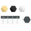 Wall Hexagon Mirror DIY Stickers Home Decor Acrylic Tile Wallpaper Decoration Sticker Mural Removable Room Art Ornament 12pcs/set paper ation