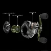 Tillbehör 2023 NYA ATD ALUMINIUM LEGOY SPOOL 7.2: 1 BAITCASTING REEL MAGNETISK BRAKESYSTEM 8 kg Max Drag Sea Bass Fishing Reel