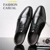 Dress Shoes Mens Luxury Wedding Leather Elegant Business For Men 2024 Zapatos Plateado Hombre Schoenen Mannen