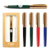 Pens Pilot AMS17G 22K Gold Fountain Pen F M Japan