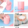 Dispensers Foaming Clean Tools Reusable Foam Maker Cup Bubble Foamer Maker Bath Shampoo Cleanser Foam Maker Device Face Cleaning Tools