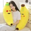 Animali kawaii peluche peluche cibo giallo banana peluche di peluche cuscini di banana per decorazioni per la casa regali di compleanno