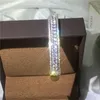 Pulseira ralei jóias espumantes SERLING SERLING FL PRINCESS WHITE TOPAZ CZ DIAMENTO GEMAS MULHERES BRACELETE BRIDA DRIA DE DRIA