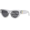 Trend Marca Óculos de sol Mulheres luxuosas Carta de óculos de sol ao ar livre Praia Proteção solar óculos de proteção solar
