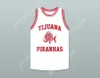 CUSTOM ANY Name Number Mens Youth/Kids DANNY TREJO 5 TIJUANA PIRANHAS WHITE BASKETBALL JERSEY MEXICAN EXPANSION TEAM TOP Stitched S-6XL