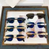 Projektanci okulary przeciwsłoneczne krzyżowe 24 lata Nowe okulary przeciwsłoneczne unisex okulary przeciwsłoneczne triumfalne okulary przeciwsłoneczne