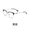 Baishifen Nieuwe X15229T Business and Casual Large Mens Ultra Light Pure Titanium Glazen kunnen worden gecombineerd met graad EyeFrame