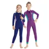 Kids Surfing Wetsuit 2.5mm Neoprene Fullbody Diving Suit for Girl Scuba Swimwear Thick Swimsuit Water Sport Children Wet Suits 240416