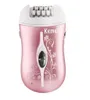 KEMEI KM6031 Şarj Edilebilir 3 In 1 Lady Epilator Elektrik Saç Çıkartma Saç Tıraş Makilesi Kadınlar için Ayak Bakımı düzeltici cihazı DePil2638904