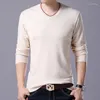 Мужские свитера M-7xl Fashion Brand Свитер Mens v Sece Pulver Solid Slim Fit Jummers вязаная шерстяная одежда Высококачественная кашемир