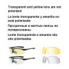 Accessoires Supéritude Lunettes de soleil à vélo polarisés extérieurs UV400 Vélo de route DH Glasse de vélo MTB Sports Fishing Timping Shooting Eyewear