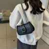 Side de la gauche Bourge-boucle de boucle de boucle de boucle de la courroie pour femmes Small 2024 FI Bag d'épaule PU PU Le cuir crossbody sacs sacs à main A3Q0 #