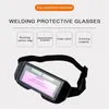 Automatic Dimming Welding Glasses Light Change Auto Darkening Anti- Eyes Shield Goggle for Welding Masks EyeGlasses Accessories 240422