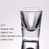 Gobelet de verre créatif cristal custage de petites verres à vin tasse de fête à boire charmante à fond épais drinkware transparent es s