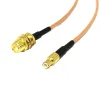 Routers SMA Balkhead femenino a MCX Adaptador de cable recto de RF RG316 15cm 6 pulgadas Nuevos al por mayor para enrutador inalámbrico WiFi