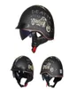 DOT -certificering retro motorfiets helm helm helm scooter vintage half face biker motorcrash crash moto helm helm casco moto3223246