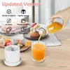 Juicers Portable BlenderUSB Laddningsbar fruktblandare Machinesoy Milk Makersummer Juicer för glass Milkshake SmoothiedRinkware