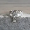 Группы Новое прибытие винтажные цирконы обручальные кольца для женщины серебряный цвет роскошные сияние обручальное кольцо модные ювелирные ювелирные изделия подарок