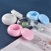Keramikhartsflaskbox Silikonformar med lock förvaringsbehållare Epoxy Casting Forms för förvaring av smyckenörhängen Ringljusburk