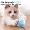 Управление электрическими игрушками для шариков Cat Automatic Smart Cat Toys Interactive Cat Toy Indoor Автоматические аксессуары для кошек Colling Magic Ball Ball