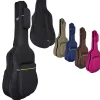 Väskor SCIONE 41 tum gitarrfodral Vattentät gitarrväska ryggsäck 600D Oxford Acoustic Folk Guitar Gig Bag Cover med axelband