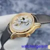 AP Wrist Watch Chronograph Millennium Series Womens Watch 77315or Original Diamond Rose Gold Dynamic Lunar Fas Display Automatisk mekanisk klocka 39mm