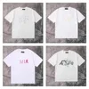 designers t-shirt t-shirt mens kvinnor designer tshirts organisk bomull hqshort sommar mode tryckt skjorta avslappnad med varumärkesbrev hip hop tshirts stilfull xy18