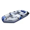 Tillbehör Solar Marine Factory Direct 230 cm 3 Person PVC Uppblåsbar båtfiske Kajak kanot Luftmatta med tillbehör med tillbehör