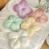 Cuscino per sedile per camera da letto decorazione per ufficio divano cuscini di peluche giocattoli margherite a fiore cuscino forma girasole per bambini ragazza 240422