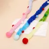 Toys Cat Toys Regenbogenstreifen lustige Katzenstick mit Bell Interactive Play Pet Pet Supplies Cat Toys Interactive Cat Toy Caterpillar String