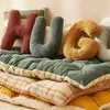 Poduszka nordycka angielska kombinacja alfabetu rzut poduszki dzieci abcd zabawka sofa strzelanie po rekwizyty miękki pokój dekoracyjny