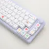 Zubehör PBT -Schlüsselcaps 132 Tasten Dyesub XDA Profil Tuya/Farbstift/Pixel Personalisierte Schlüsselkappen für MX -Schalter mechanische Tastaturkappe Cherry Switch