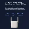 Steuerung der globalen Version Xiaomi WiFi Range Extender N300 externe Antennen 2,4 g bis zu 300 Mbit / s Smart WiFi -Verstärker EU -Stecker