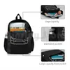 Backpack 2024 RS esterno esterno impermeabile in campeggio arte semplice design semplicistico grigio nero drive gare