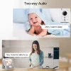 Monitora VB607 Video Baby Monitor de Baby 3,2 polegadas LCD BABISTITA 2 VAIA VAIA AUDIO NOITE CAM