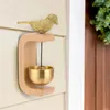 Garden Decorations Door Opener Bell Wooden Doorbell Portable Magnetic Wall For Home Store Restaurant Office Indoor