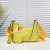 3 Piece Nylon Bag Fashion Travel Strand Handtasche Unterarm Designer -Taschen Luxus Crossbody -Geld