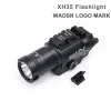 Scopes Wadsn X300 Flashlight Set Strobe X300V Pistol Spotlight X300U XH35 X300UHB White LED Scout Light Hunting Tactical SFDual Switch