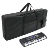 Täcker 61 nycklar Instrument Keyboard Bag Protective Oxford Cloth Storage Baghicken Piano Portable Waterproof Electronic Organ Bag