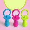 Chewing Pacifiers Dog Toys Rubber Bells Plaything Balls Grinding Teeth Bite Resistance Training Dogs Puppy Toy Pet Products s