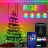 20m Dream Color USB 5V LED STING STING LIGHT BLUETOOTH MUSIC APP RGBICアドレス可能な妖精のライト誕生日パーティーガーランドクリスマス装飾バッテリーD3.0