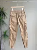 cargo pants men's cargo pantsdesigner pants drawstring vintage wash side pocket ready-to-wear dyed wash four-pocket bound leg cargo pants