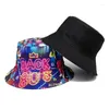 Berets 80s 90s Vintage Fishing Hat for Women Men Street Cool Jazzhat Dance
