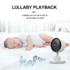 Appareil photo 2,8 pouces Video Baby Monitor With Digital Zoom Surveillance Camera Auto Vision Night Vision Interphone Babysitter Nounny